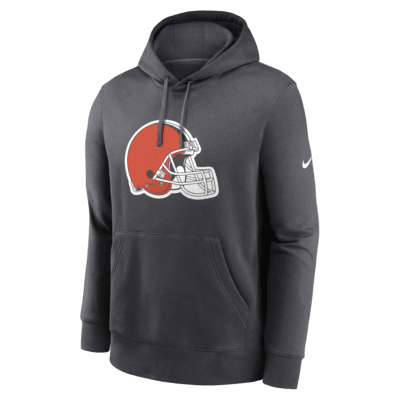 Cleveland Browns Club Logo Men s Nike NFL Pullover Hoodie. Nike